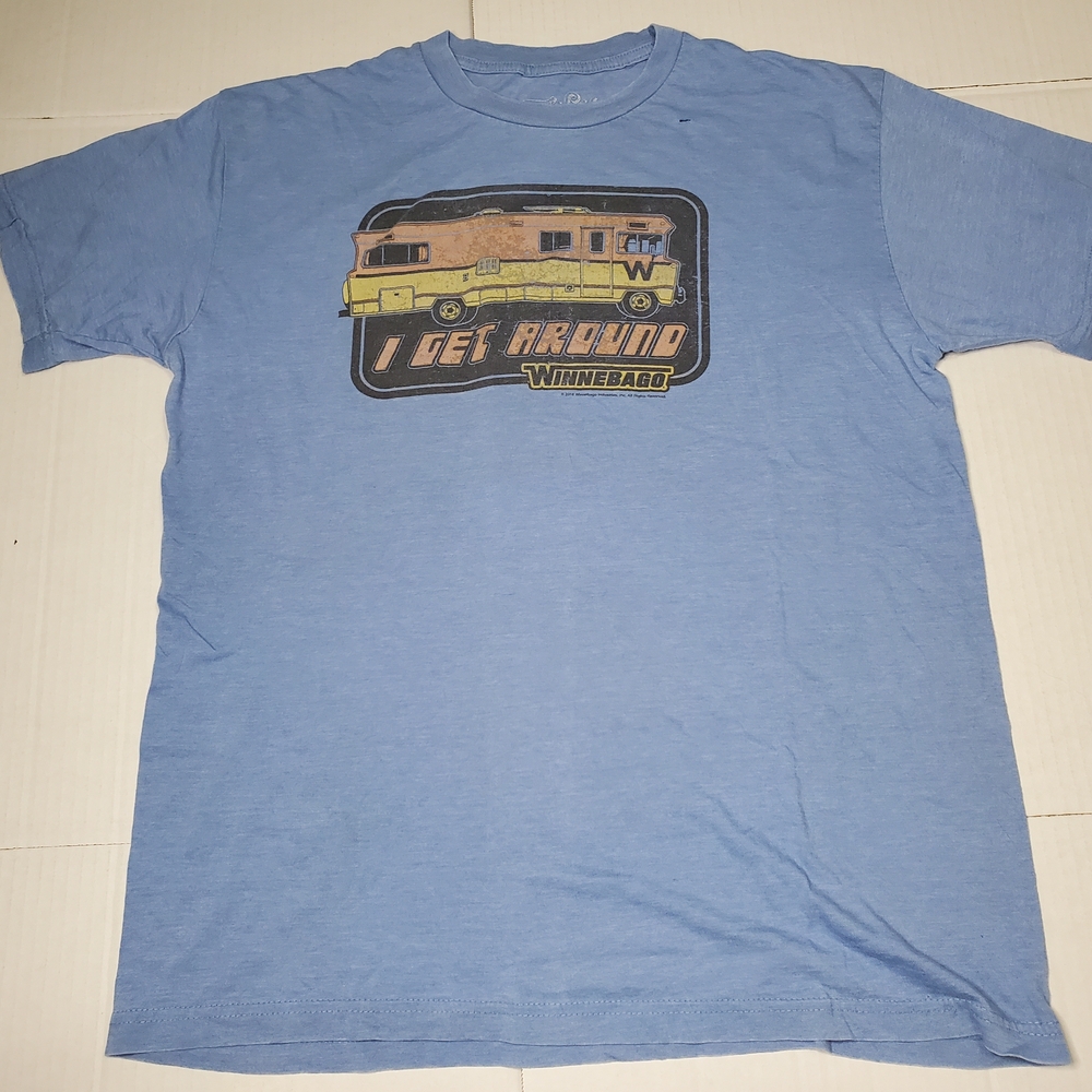 Blue Graphic T-Shirt for Men